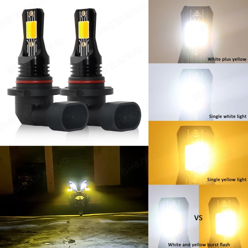 SHENKENUO For 2005-2013 Corvette C6 LED Fog Lights Bulbs Conversion