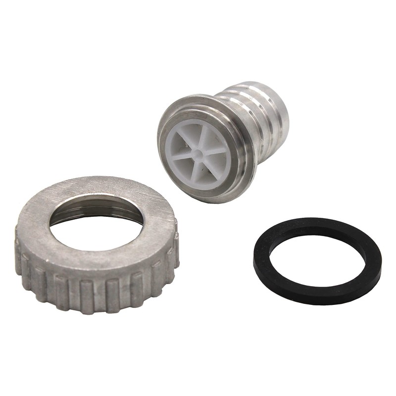 VARIOSAN Ball Outlet Valve 11329 1/2 Inch Stainless Steel Lockable