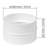 Repa Market 4" Inch / 100 mm Plastic Duct Pipe