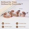 BioMag 3 Copper Rings for Men, 99.99% Solid Pure Copper,