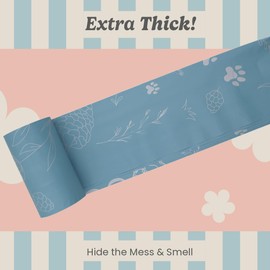 Extra Thick Plant Based Poop Bags - 2 pack, 240 bags, Blue Stone Color, Leak-Resistant Dog waste bags Unscented