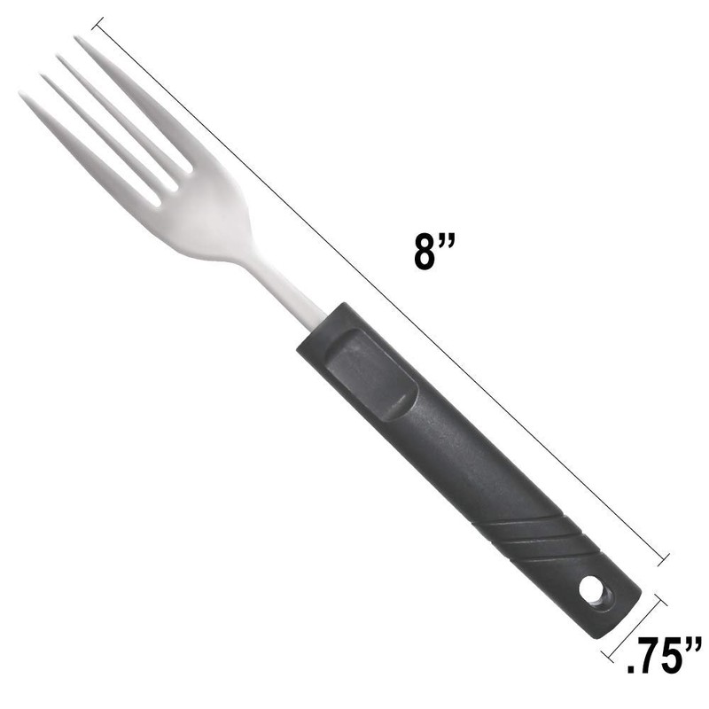 Rehabilitation Advantage Fork with Lightweight Plastic Handle