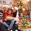 UCAMP Mini Small Christmas Tree, Artificial Christmas Tree with Lighting,