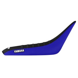 Yamaha 2001 - 2005 Yamaha Raptor 660 R gripper seat cover  BLUE/ BLACK/ BLACK  #199
