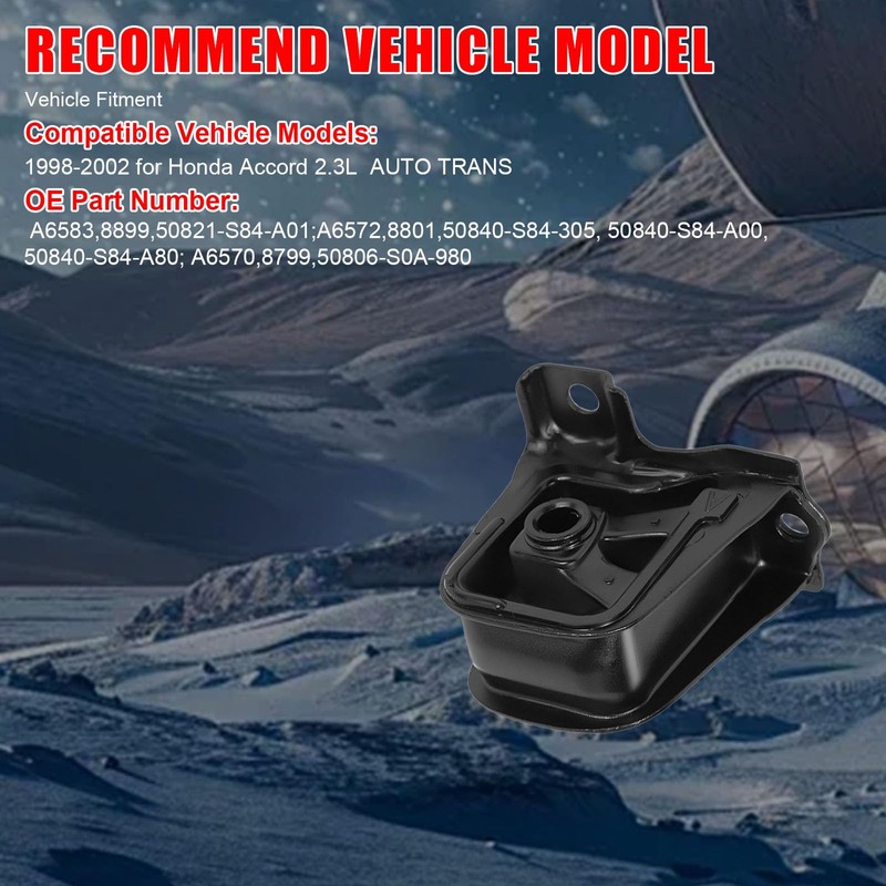 3 Pcs Engine Motor Mount Set - Compatible with 1998