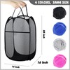 Buyongwant Collapsible Pop Up Laundry Hamper, Mesh Foldable Laundry Basket,