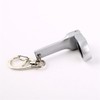 Michear Ratchet Spanner 180°Flex-Head Keyring Combination 10mm Portable Ratchet Ring