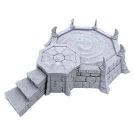 Altar of Sacrifice by Makers Anvil, 3D Printed Tabletop RPG Scenery and Wargame Terrain for 28mm Miniatures