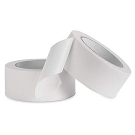 VIROSA Twin Pack Masking Tape | 48mm Premium Quality Wide | 50m Rolls | Ideal for Painting, Decorating, DIY, Office Use, Arts and Crafts