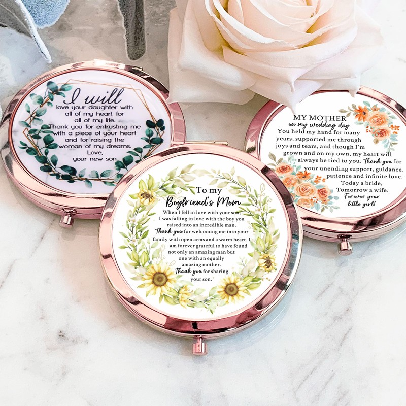 Gifts for Boyfriends Mom, to My Boyfriend’s Mom Compact Makeup