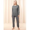 Triumph Women's Endless Comfort PK LSL Pajama Set, Opaque, Dark