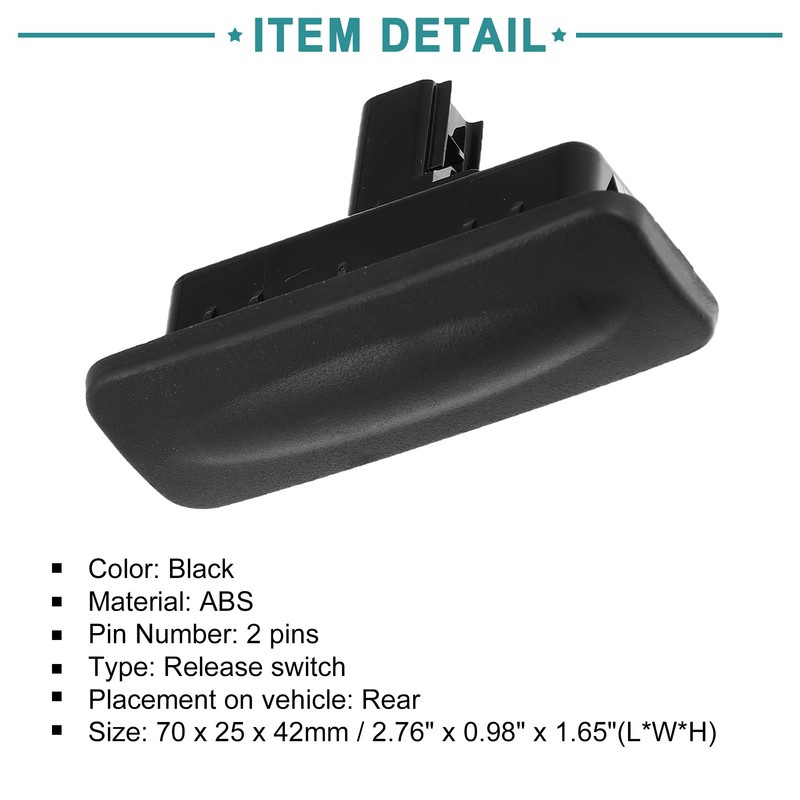 ACROPIX Car Trunk Tailgate Handle Release Switch Fit for Hyundai