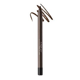 [MQNY] MACQUEEN NEWYORK Waterproof Pencil Gel Liner, 0.06 oz (1.7 g), Korean Cosmetics, Gel Eyeliner, Pencil Liner, Waterproof Formula, Won't Fall Off, Hypoallergenic, Resistant to Water, Sweat and Tears, Easy to Use (#06 Classic Heroine, Deep Brown Pearl)