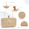 Miss Lulu Clutch Bags for Women Hard Shell Clutches Beading