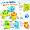 Wind-Up Turtle Bath Toy for Kids – Cute Clockwork Swimming