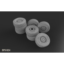 MENG SPS-024 1:35 Scale US Cougar MRAP Wheel Set