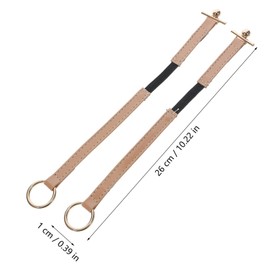 Mikinona 1 Pair High Heels Stickers Shoe Straps for Heels Female Heel Strap Buckle Straps High Heel Holder Straps Shoe Straps Tight Shoe Heel Band Follow up Alloy Buckle Women's Loose