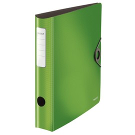 Leitz 100 Quality Folder 180° Active Solid Slim Light Green