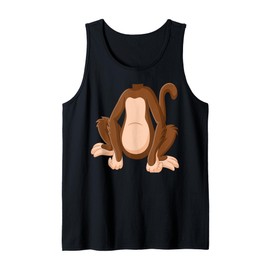 Monkey Shirt Adult Kids Men Women Monkey Costume Tank Top