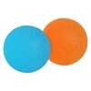 PATIKIL Hand Exercise Balls, 2 Pcs Squeeze Balls Stress Ball for Adults Grip Strengthening Occupational Equipment for Finger Wrist Strength, Blue/Orange