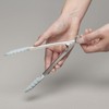 Zeal Silicone Non Stick Kitchen Mini Tongs with Stainless Steel