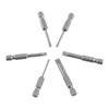 Screwdriver Bit, 6 Pieces Flat Head Slotted Tip Screwdriver Bits