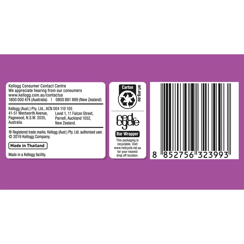 LCMs Kellogg's LCM's Variety 15 Bar Value Pack, 15 Count,