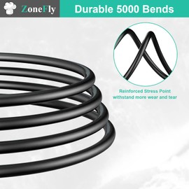 Zonefly Cable de alimentación original compatible con olla de presión eléctrica, olla rápida de potencia, olla de arroz, máquina de leche de soja, microondas y más electrodomésticos de cocina