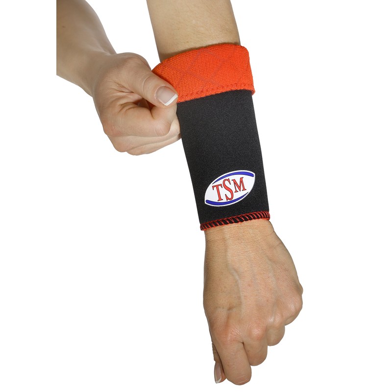 TSM Sportbandage Unterarmmanschette aktiv, Schwarz, M, 2111