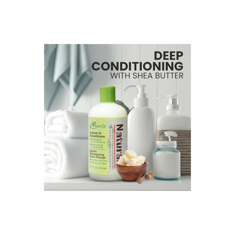 Curls & Naturals Curls & Naturals Leave-in Conditioner, 12 Ounce