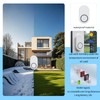 Wireless Doorbell,Waterproof Door Bell with 60 Chimes 90 Db 5