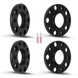 OCPTY 4PCS 5x120 Wheel Spacers Hub Centric 15mm 5 Lug 12x1.5 72.56mm hub bore Compatible with for 325Ci 2001-2006 for 750iL 1995-2001 for 840Ci 1994-1997 wheel spacers