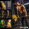 BEAR GRIP Straps - Premium Neoprene Padded, Double Stitched Heavy