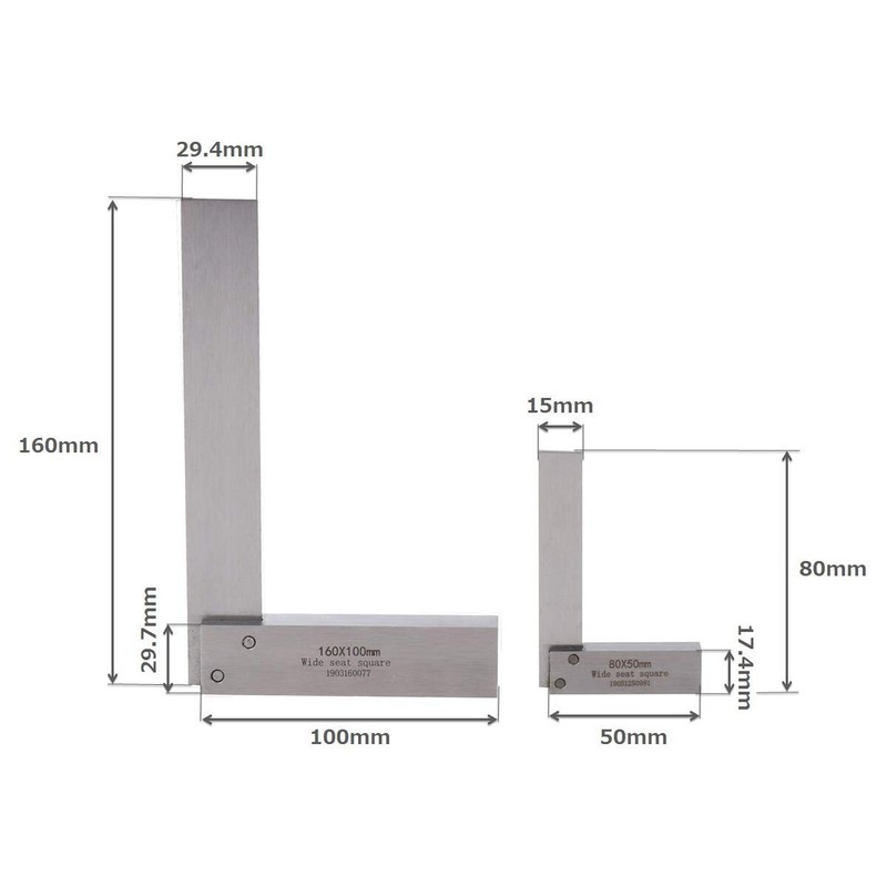 Complete Scoya, 6.3 inches (16 cm) and 3.1 inches (8