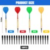 Darts with Plastic Tip, Pack of 12 Professional Darts with
