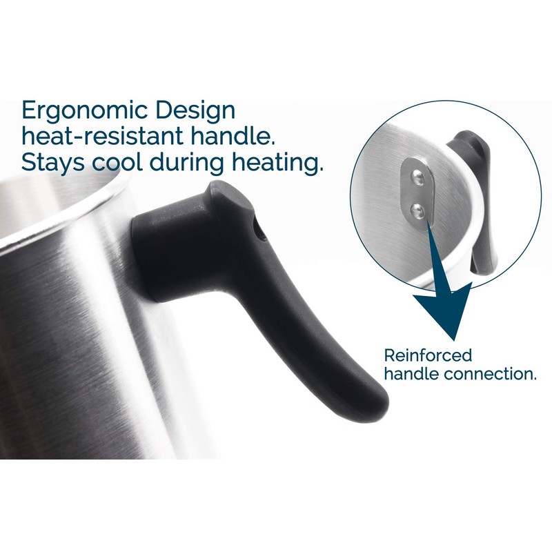 Candle Making Pouring Pot 101oz, Wax Melting Pot, Dripless Pouring