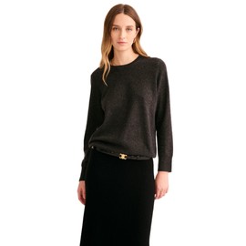 NAADAM The Original Cashmere Crewneck Sweater, Smoke, L