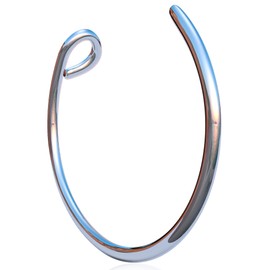 Silver Fake Nose Ring 20g - Faux Clip On Nose Hoop - No Piercing Needed - Smooth Tiny 925 Sterling Silver Fake Nose Piercing False Nose Jewelry - Cormfortable & Elegant Design - Comes with Gift Pack