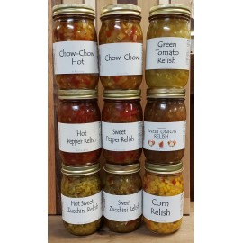Amish Home-made Relish - Hot Pepper