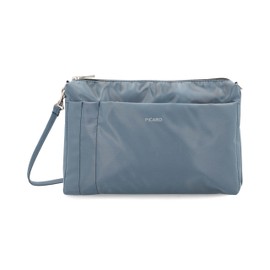 Picard Women's Shoulder Bag Nylon Small One Size Medium with Zip Shoulder Bag Everyday Going Out, Wintersky