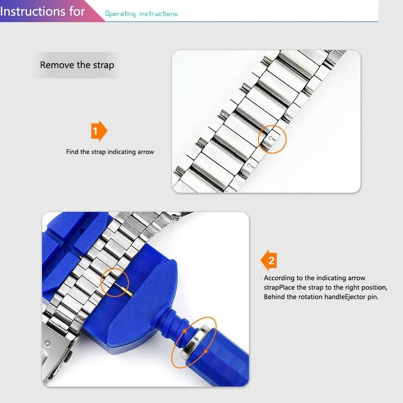 VitalEpcck Watch Repair Kit (147 Pieces) As Pictured, As pictured.