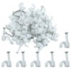 6mm Round Cable Clips 100pcs Assortment Cable Holder Management Wire