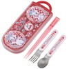 Skater TACC2AG Children's Bento Trio Set, Chopsticks, Spoon, Fork, Kids'