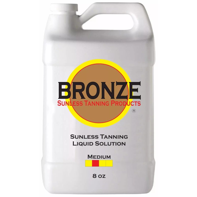 BRONZE Best Spray Tan Solution - MEDIUM - 8 oz