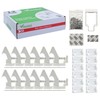 Vmaisi 12 Pack Cabinet Locks Child Safety Latches - Baby
