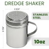 Great Credentials Stainless Steel Versatile Dredge Shaker, Salt, Sugar, Shakers