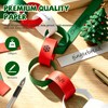 Christmas Colors Paper Chain Strips, Cardstock Craft Strips