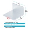 OTTFF 10 Pack Aluminum L Shaped Angle Bracket, 2" x