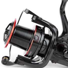 SONIK SK47 7000 Reel Carbon Big Pit Carp Fishing Long Aluminium Spool