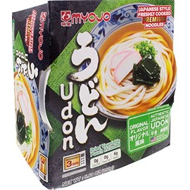 Myojo Bowl Flavored Udon Noodles, Original, 5.6 Ounce (Pack of 6)(Packaging May Vary)